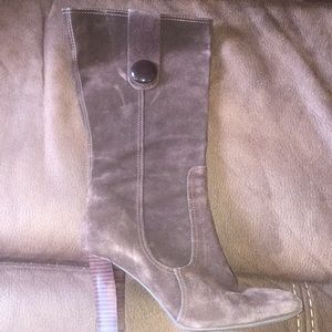 Lightly worn knee high boots